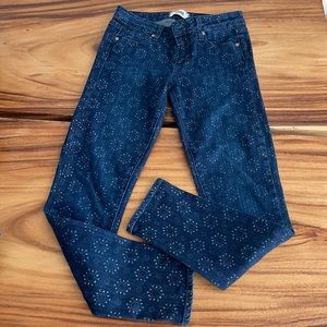Paige dark ankle denim